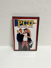 PCU DVD 1994 Movie David Spade Jeremy Piven Clean Tested Disc Very Good