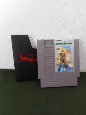 Vintage 80s Game Spiel NES Snake´s Revenge Nintendo Modul
