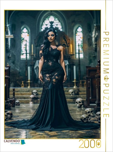 Calvendo Puzzle Gothic | 2000 Pieces, Finished Size 35.4 × 26.4 In (90 × 67 Cm)-image