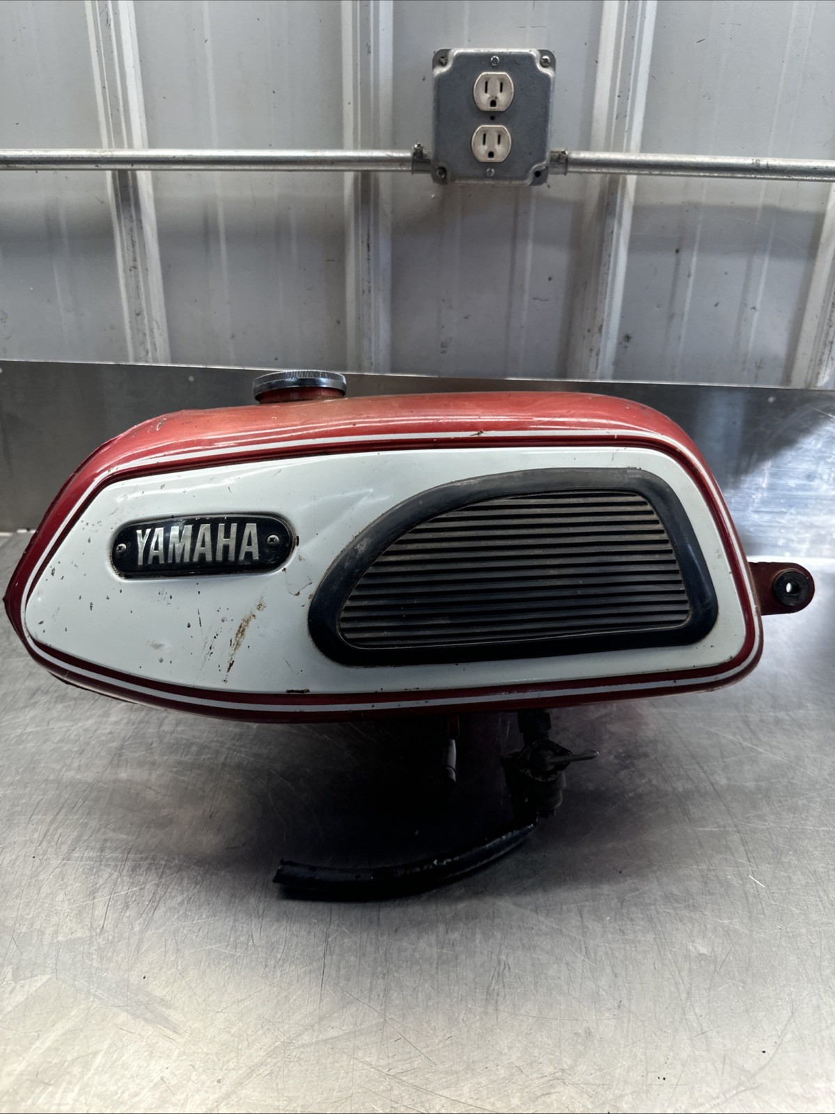 1969 YAMAHA AS1 FUEL GAS TANK ASSEMBLY VINTAGE ORIGINAL