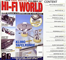 HI-FI WORLD NAIM SONY MICRMEGA NAIM ICON MARANTZ KI NEAT DENON CLEARAUDIO  £1.99