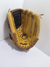 Franklin Field Master Series Youth Baseball Glove 10" Dura-Bond Lacing Black Tan