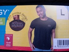 CAMISETA LIDL NEGRA TALLA L UK 42/44