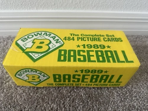 1989 Bowman Baseball Set 484 Cards Ken Griffey Jr. Rookie Card