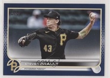 2022 Topps Series 1 Royal Blue Steven Brault #307 2l4