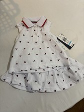 NWT Tommy Hilfiger Baby Girl 2 Piece Skort Set, Size 6-9 Months