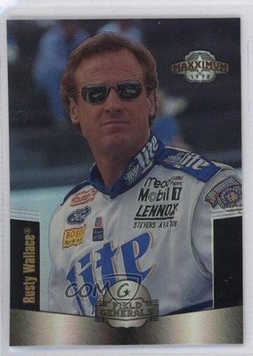 1998 Maxximum Field Generals One Star Missing Serial Number Rusty Wallace 0nr3