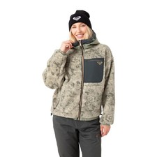 Roxy Everest Full Zip Hooded Sherpa Womens Wi...