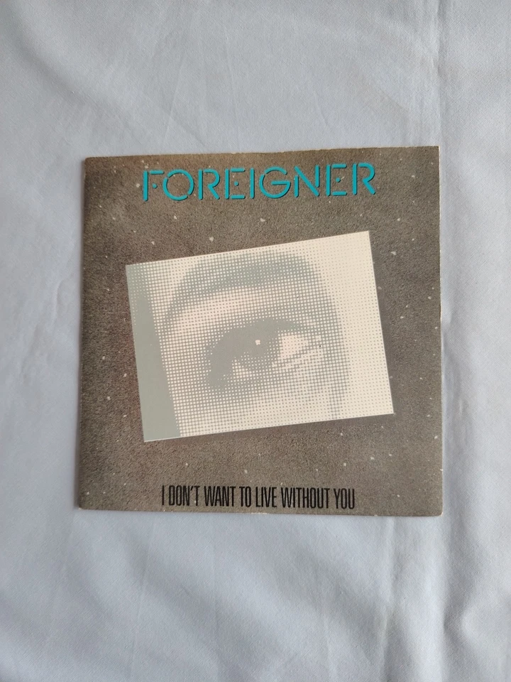 FOREIGNER "I DON'T WANT TO LIVE" 1987 7" VINYL SINGLE IN A PICTURE SLEEVE - Image 2 of 4