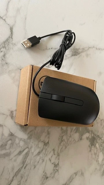 Dell Mouse OEM Wired USB MS116T1 Black with Scroll –Free Shipping - Image 4 of 4