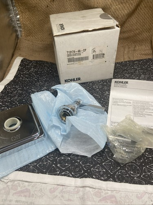 #ad Kohler T73140 4 CP Composed Transfer Trim with Lever Handle Polished Chrome $59.99