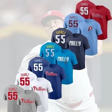 💥 Ranger Suárez #55 Philadelphia Team Player 2025 Name & Number Gift For Fans