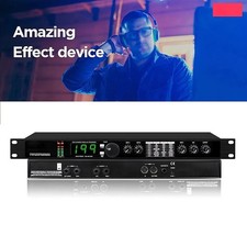 2024 Pro Digital Reverb Multi Effect Dsp Processor Audio Equalizer Vocal MicMJ