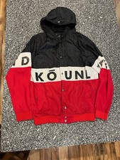 Vintage 1990s Y2K Ecko Unlimited Hooded Windbreaker Toggle Jacket Sz L A12 