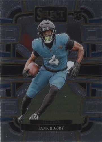2023 Panini Prizm - Rookies Tank Bigsby #348 Blue Ice Prizm /99