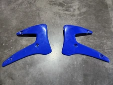 YAMAHA 04-07 TTR125E / L / LE DARK BLUE PLASTIC MOTORCYCLE RADIATOR SCOOPS