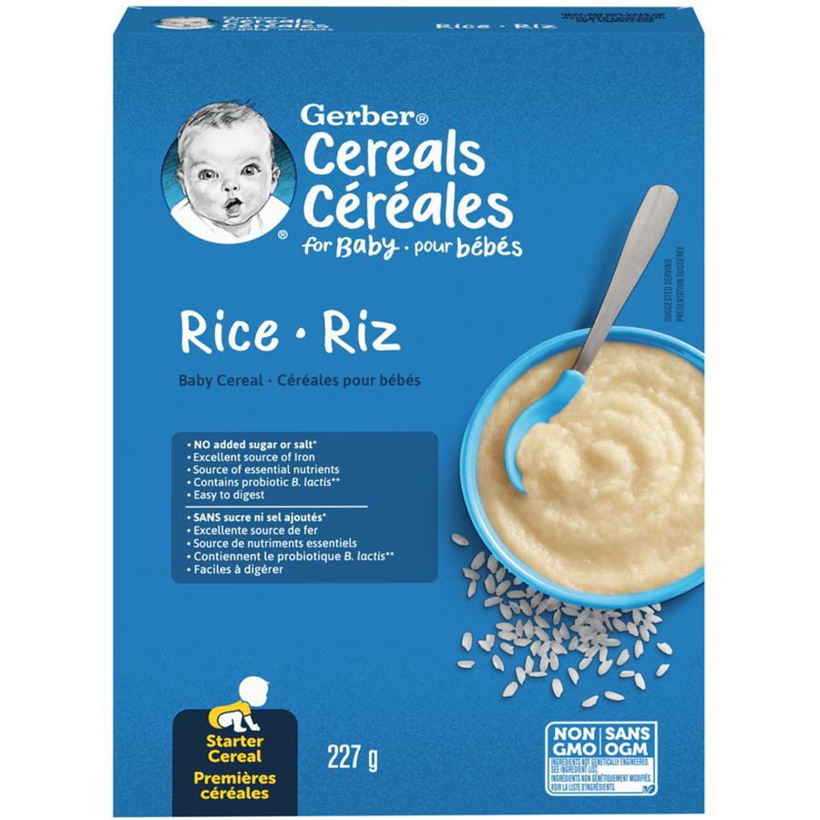 4-Pack Nestlé Gerber Rice Cereal