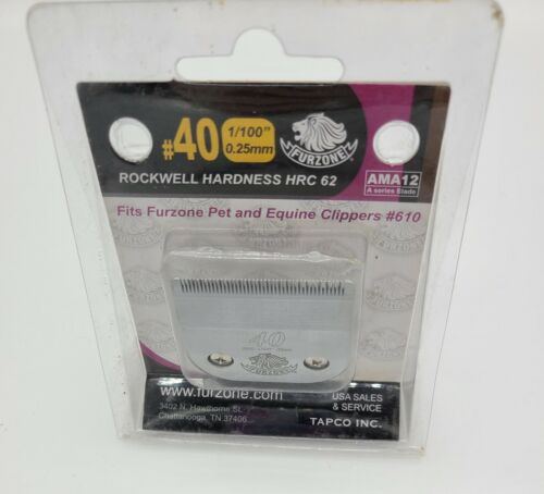 Furzone - Equine Horse Replacement Blade for Major 610 Clipper #40 AMA12 - Photo 1 sur 2