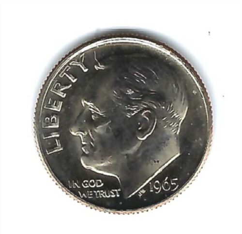 1965 Philadelphia Proof Like SMS Roosevelt Dime! - Picture 1 of 2