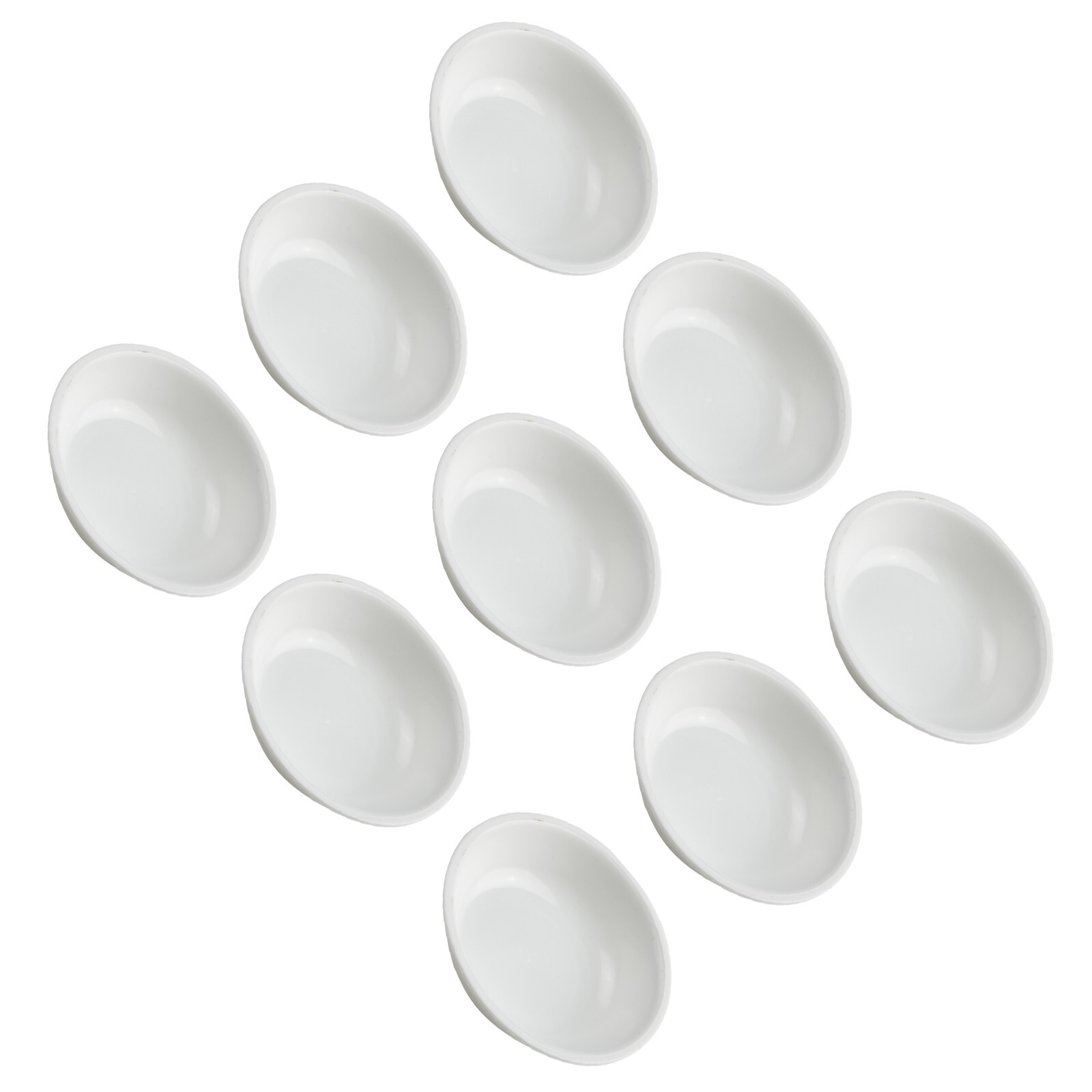 40pcs Dipping Soy Sauce Cup Plastic Sauce Bowl Seasoning Dish Appetizer-Plates