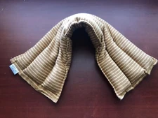 rice flax heat pad hot/cold shoulder neck wrap pack Bag21x6' PAIN AID SOFT