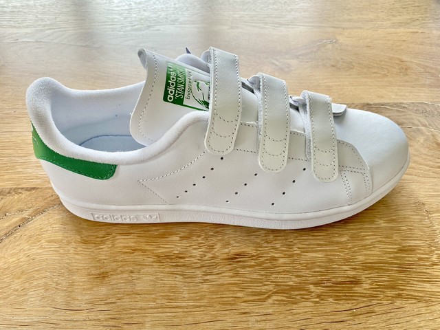 S75187 Adidas Original Stan Smith CF VELCRO Boys SNEAKERS Size 2 White /green for sale online | eBay
