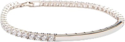 Amoonic Damen Tennisarmband Serena aus 925er Silber mit Zirkonia Steinen |
