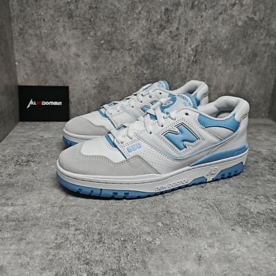 Level SS/New New Balance 550 White Blue UNC University Sneaker BB550LSB  Unisex