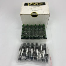 Vivaplex, 24, Green, 10 ml Glass Bottles Fine Mist Sprayer's Essential Oils