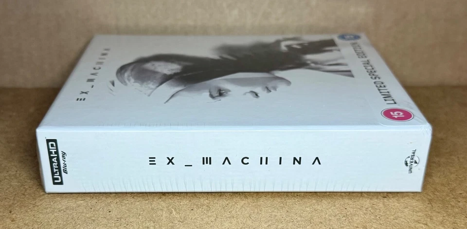 EX_MACHINA - UK COLLECTOR'S EDITION 4K UHD + BLU RAY STEELBOOK - NEW & SEALED - Image 4 of 4
