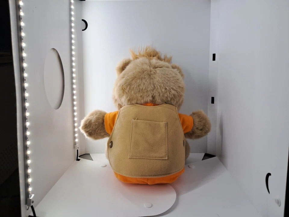 Oso de narración animado Teddy Ruxpin 2017 Bluetooth LCD ojos probado funciona Foto 3 de 4
