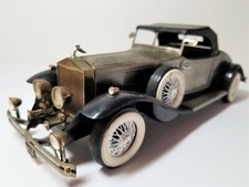 Vintage Diecast 1931 Roll Royce Model with AM Radio - 10"