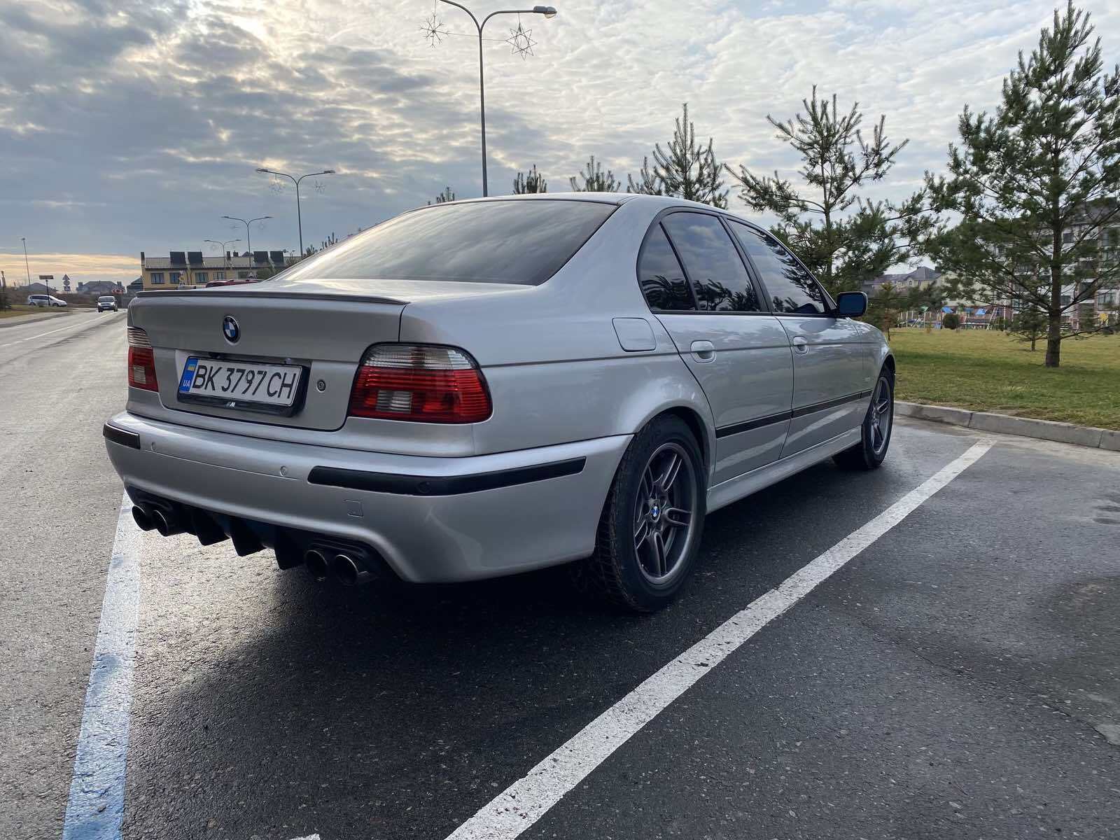 BMW E39 M5 Rear Bumper Lip Splitter Diffuser fit sedan and touring ...