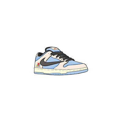 SB Dunk Low Airforce Matte Vinyl Sticker Decal Waterproof l High quality TUMBLER