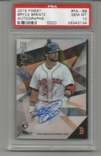 2015 Finest Bryce Brentz Autographs PSA 10