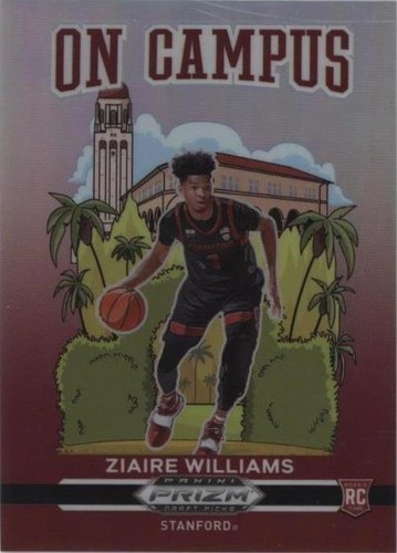 2021-22 Chronicles Luminance Draft Picks ZIAIRE WILLIAMS RC Rookie