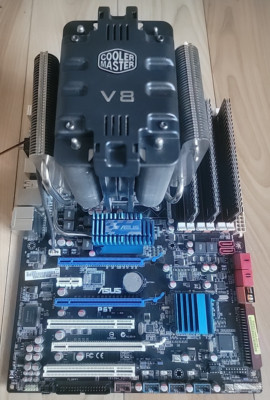 Asus P6T Motherboard with CPU Intel Core i7 920 Headsink 6GB DDR3 -TESTED -READ-