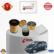 KIT TAGLIANDO 4 FILTRI FORD C-MAX 1.8 TDCI 85KW 115CV DAL  2007 -> 2010
