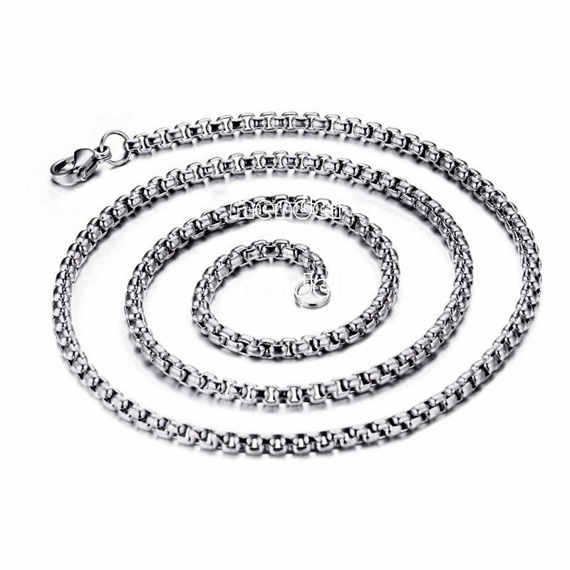 Collar colgante de cáñamo cannabis marihuana para hombre MENDEL cadena con dije de acero inoxidable Foto 4 de 4