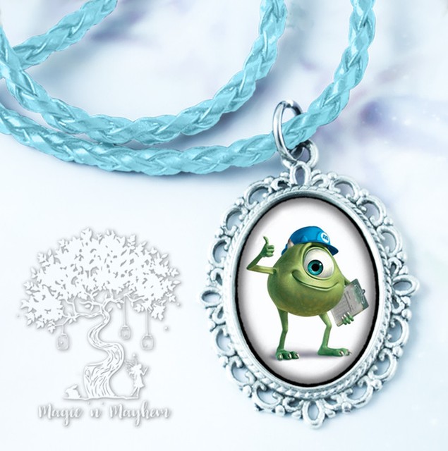 Mike Necklace Handmade Children's Jewelry Monsters Inc. eBay