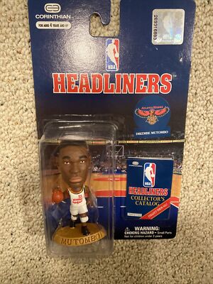 NBA Headliners Atlanta Hawks Dikembe Mutombo Action Figure | eBay