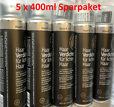 DER HAIRFOR2 HAMMER!! 5 x 400 ml HF 2 dunkelblond zum Sonderpreis!