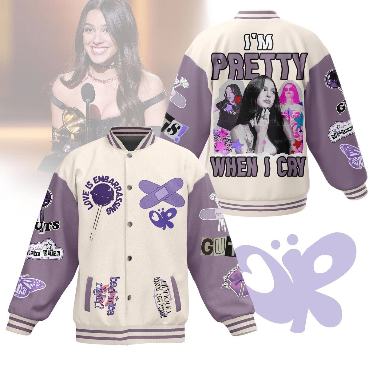 Olivia Rodrigo New Baseball Jacket For Fan