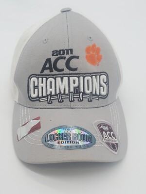 Clemson Tigers 2011 ACC Football Champions Hat Cap Strapback