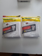 Boys fruit of the loom t-shirts size 4 lot of 2 packs 16 shirts total