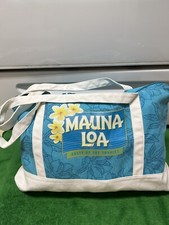 Hawaiian Aloha Mauna Loa Candies Tote Bag 17” X 12” X 5”