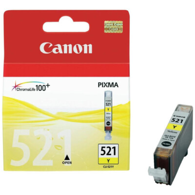 Canon CLI-521Y yellow original Tintenpatrone 9ml Füllmenge, Druckerpatrone