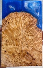 Stabilized Yellow Cedar Burl Hybrid Knife Scales | YCB 319