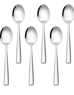 6/12/24/48 Edelstahl Teelöffel Eis Premium Qualität 13,5 cm lang S