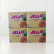 4-Pack Jell-O Island Pineapple Gelatin Mix, N...